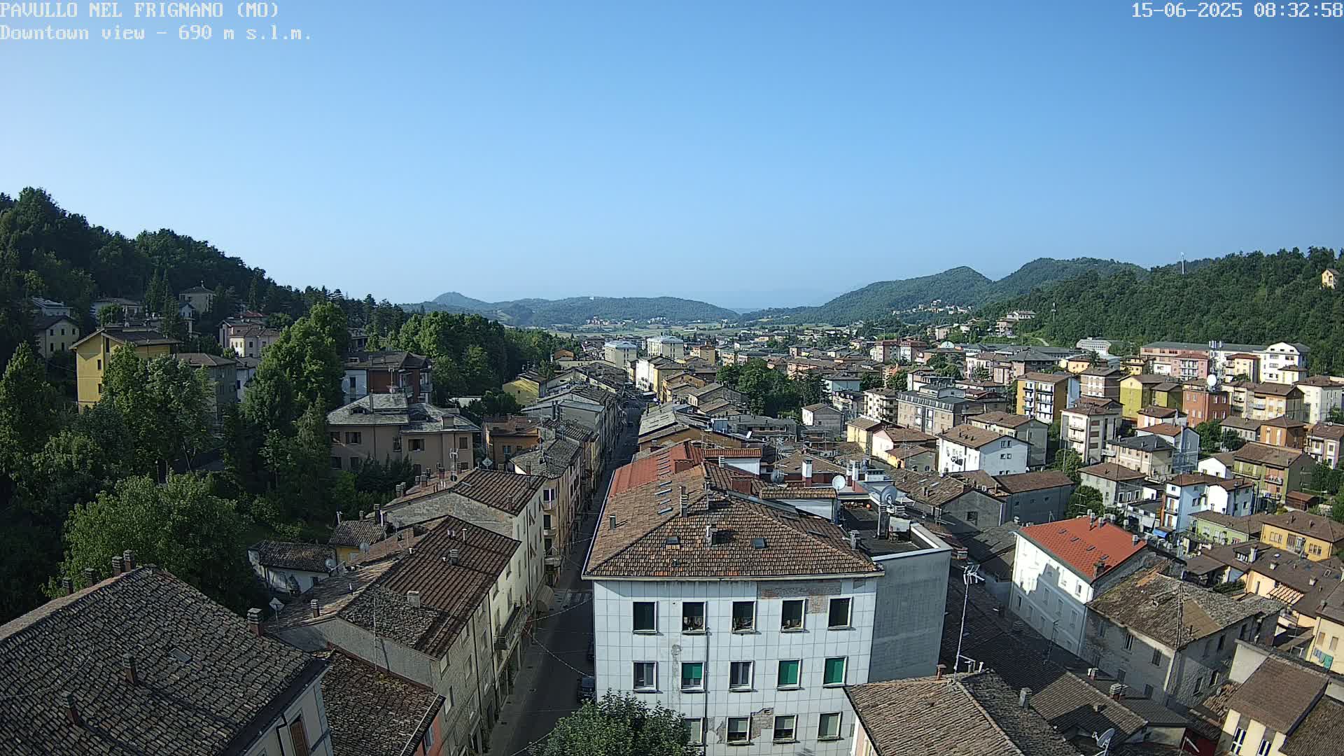 Pavullo nel Frignano, Historic Center Live Cam - Modena, Emilia - Romagna, Italy