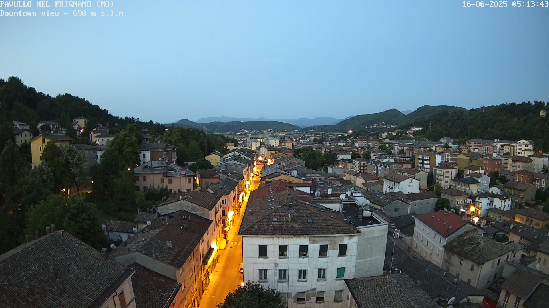 Pavullo nel Frignano, Historic Center Live Cam - Modena, Emilia - Romagna, Italy