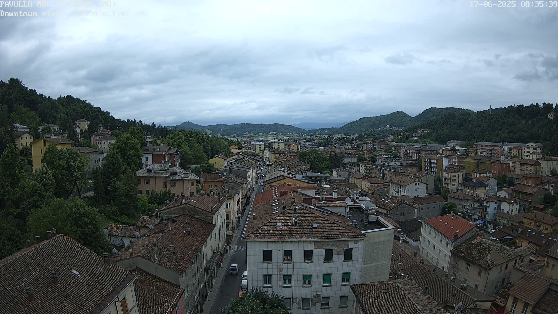 Pavullo nel Frignano, Historic Center Live Cam - Modena, Emilia - Romagna, Italy