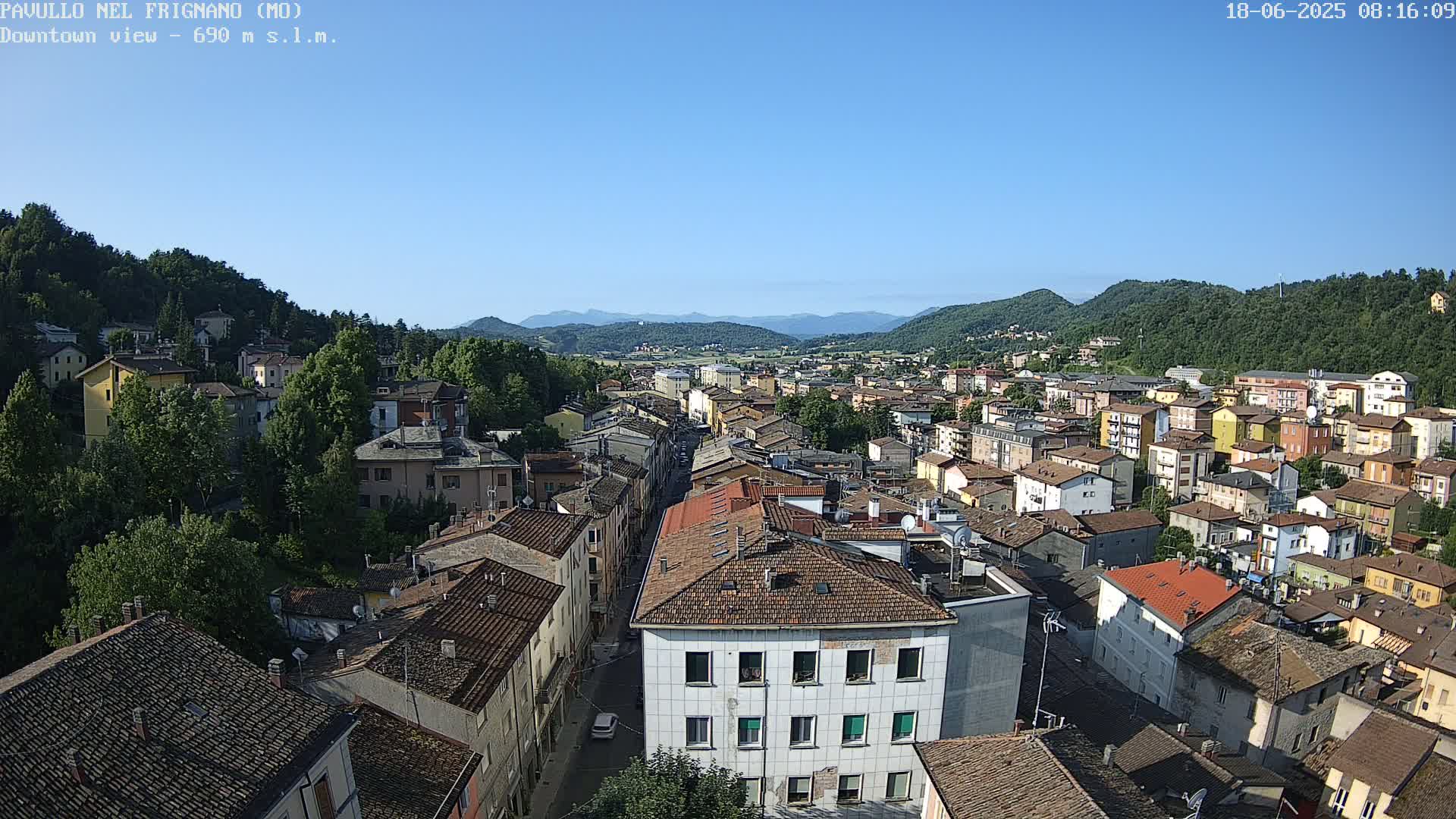Pavullo nel Frignano, Historic Center Live Cam - Modena, Emilia - Romagna, Italy