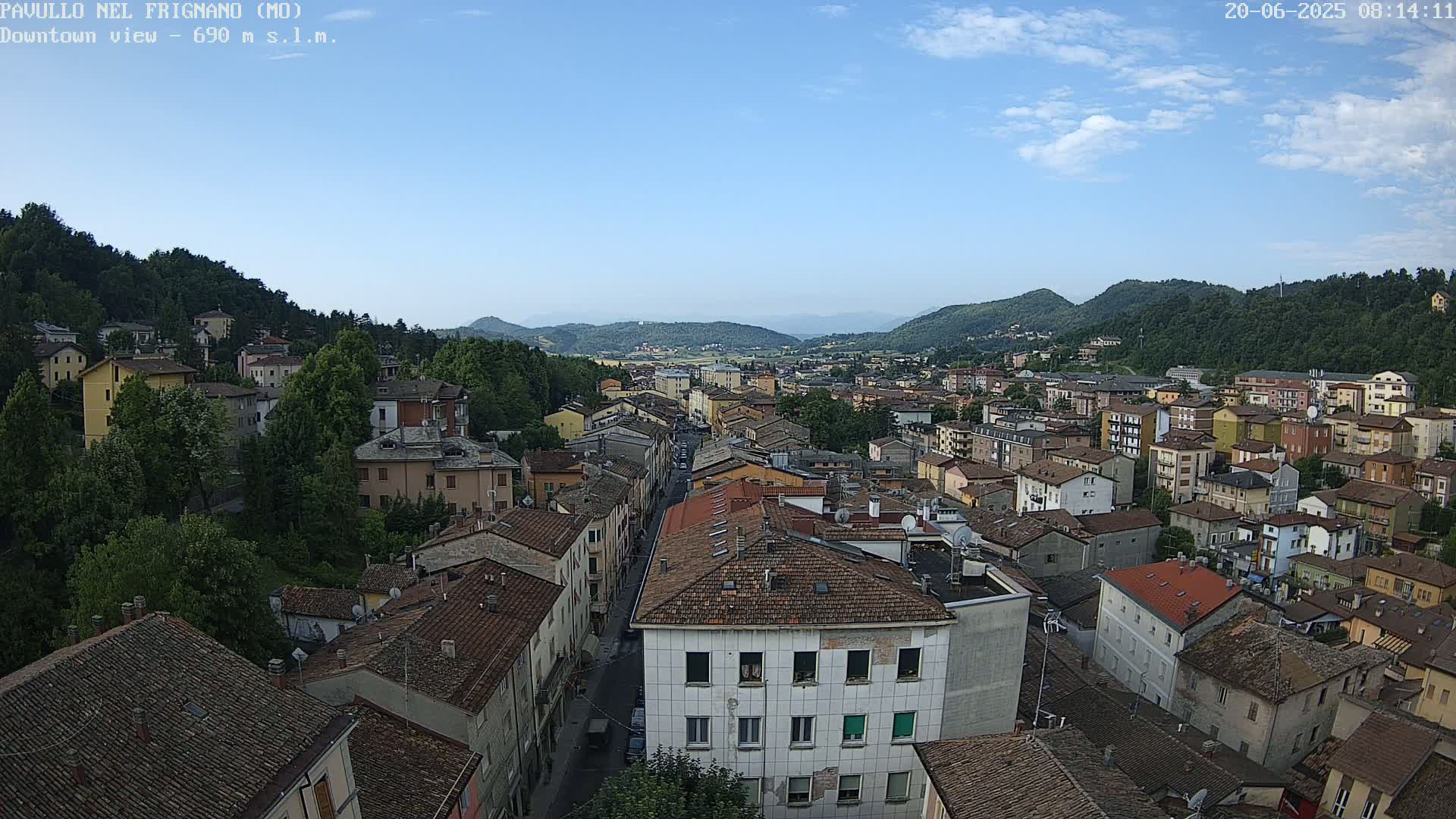 Pavullo nel Frignano, Historic Center Live Cam - Modena, Emilia - Romagna, Italy
