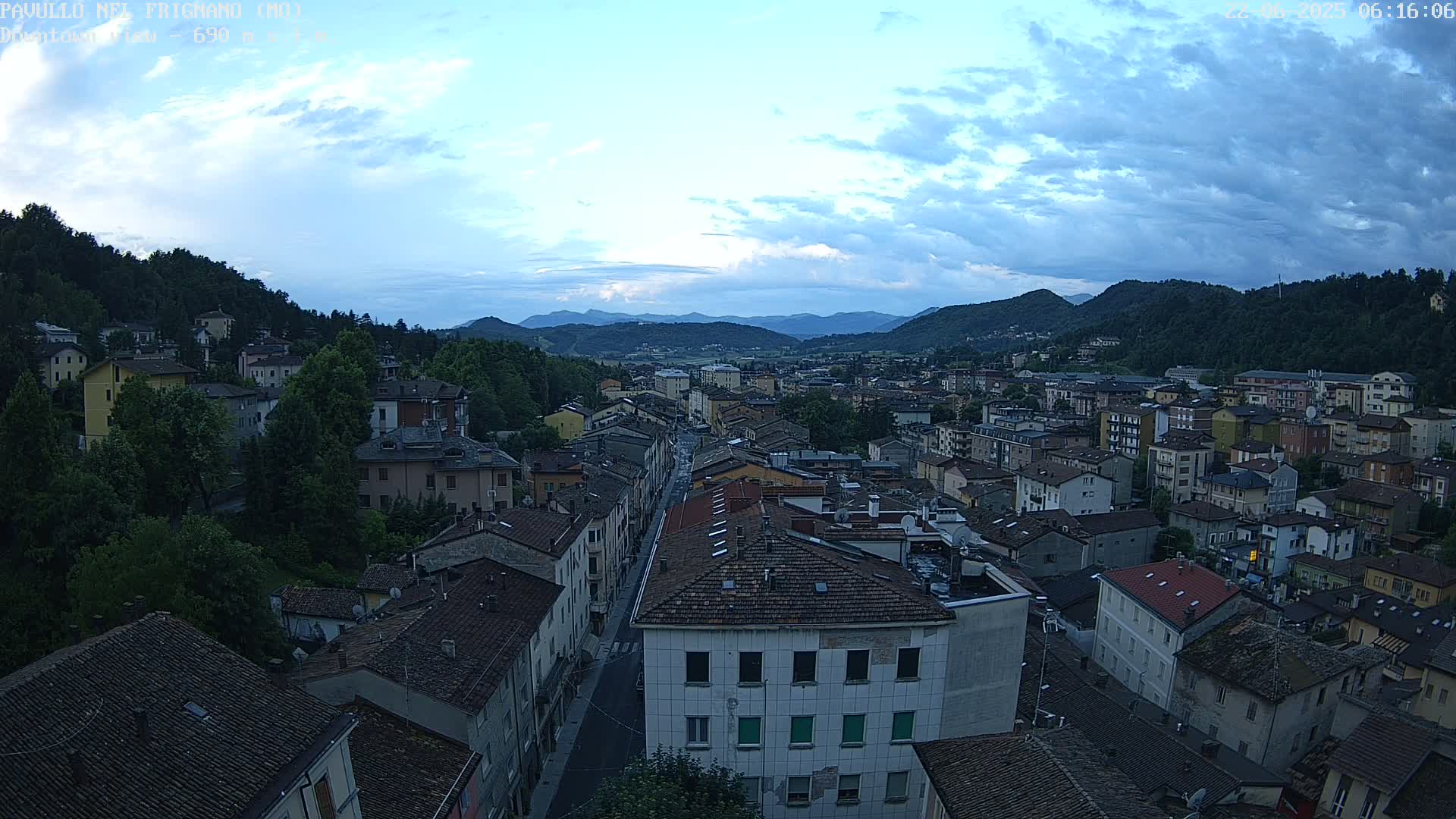 Pavullo nel Frignano, Historic Center Live Cam - Modena, Emilia - Romagna, Italy