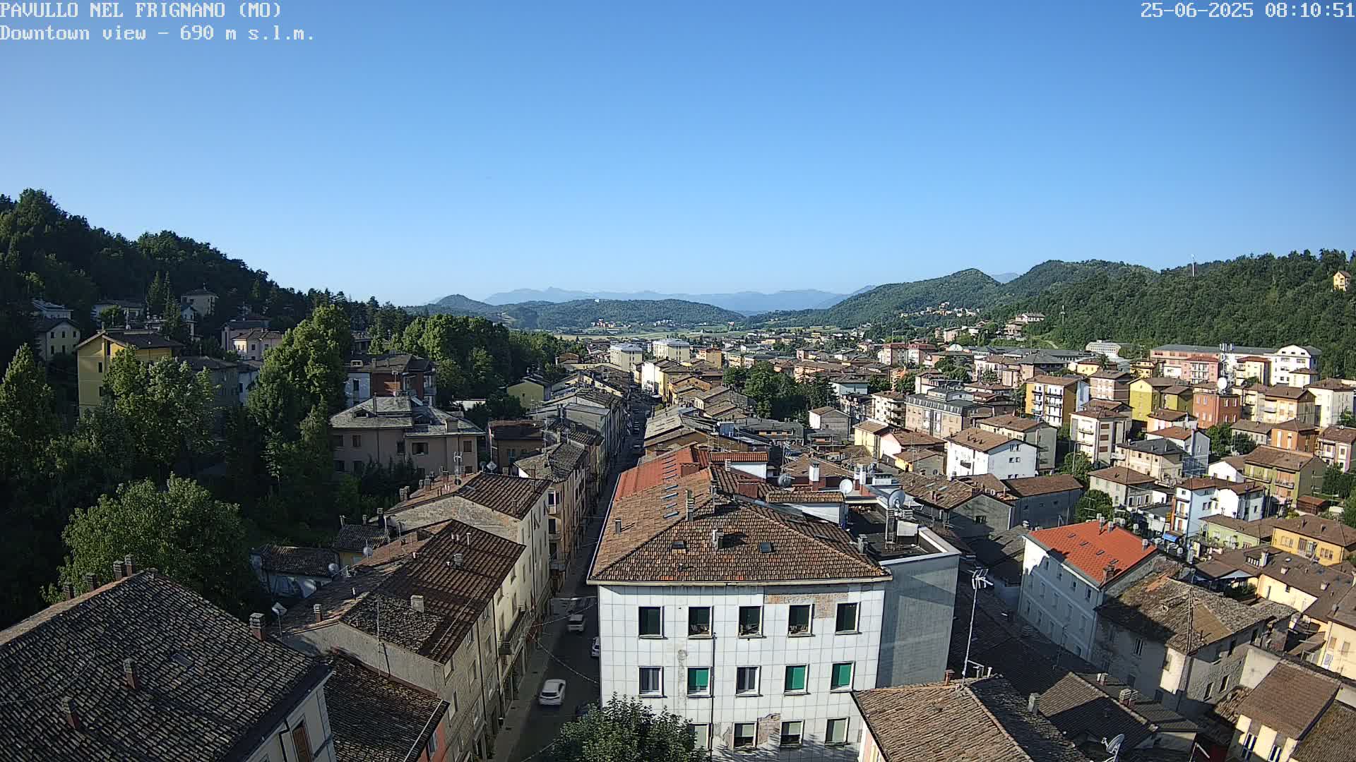 Pavullo nel Frignano, Historic Center Live Cam - Modena, Emilia - Romagna, Italy