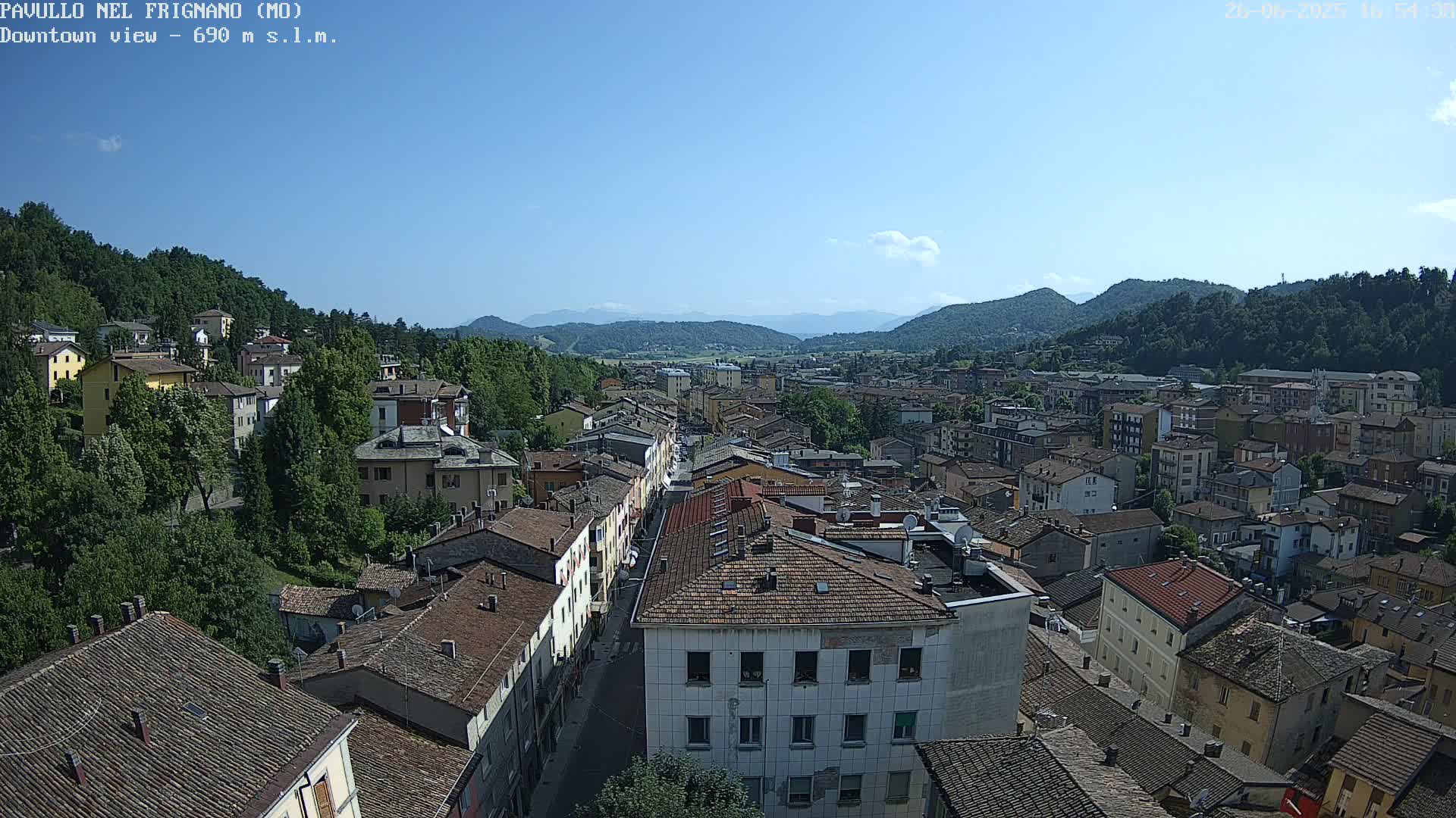 Pavullo nel Frignano, Historic Center Live Cam - Modena, Emilia - Romagna, Italy