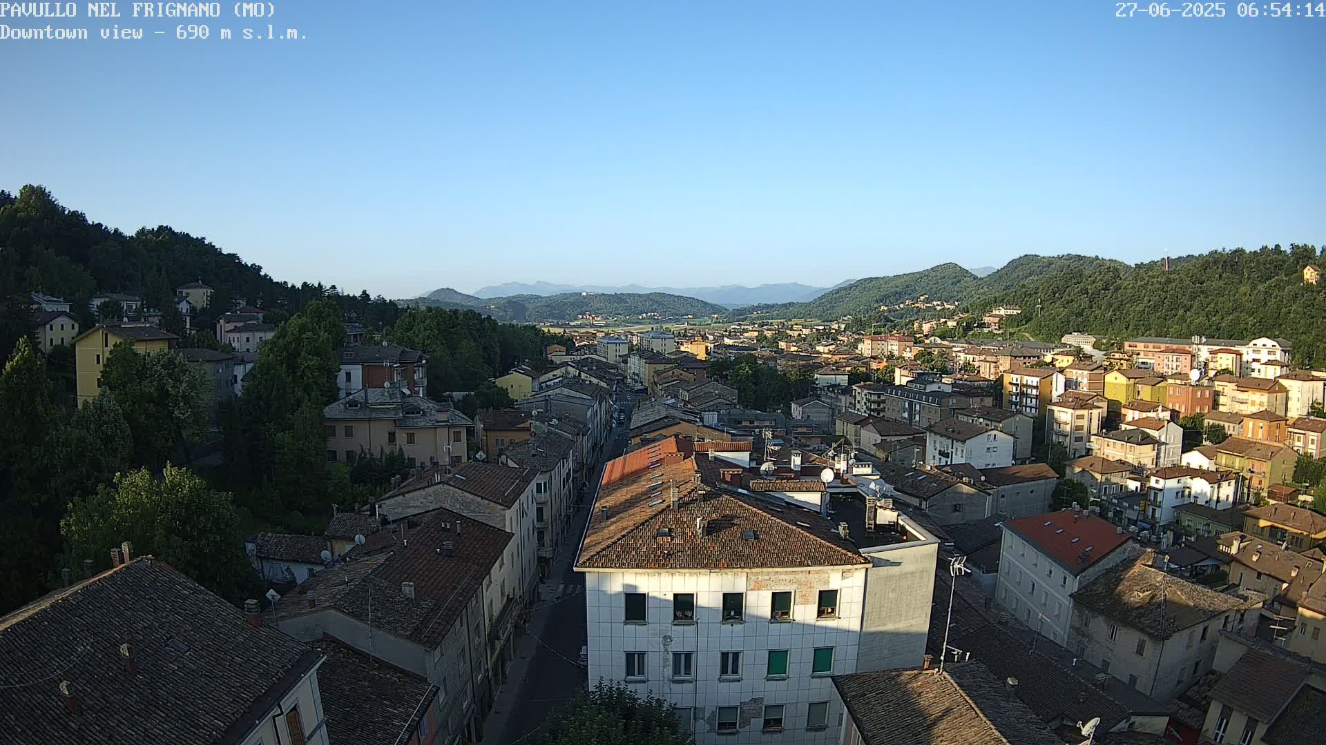 Pavullo nel Frignano, Historic Center Live Cam - Modena, Emilia - Romagna, Italy