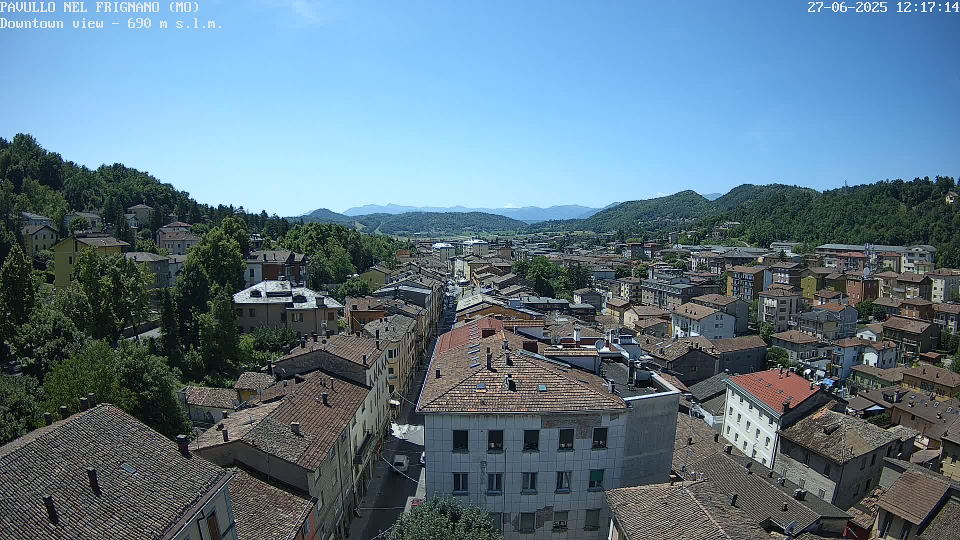Pavullo nel Frignano, Historic Center Live Cam - Modena, Emilia - Romagna, Italy