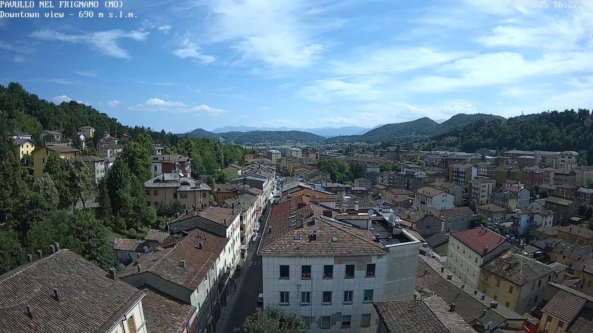 Pavullo nel Frignano, Historic Center Live Cam - Modena, Emilia - Romagna, Italy