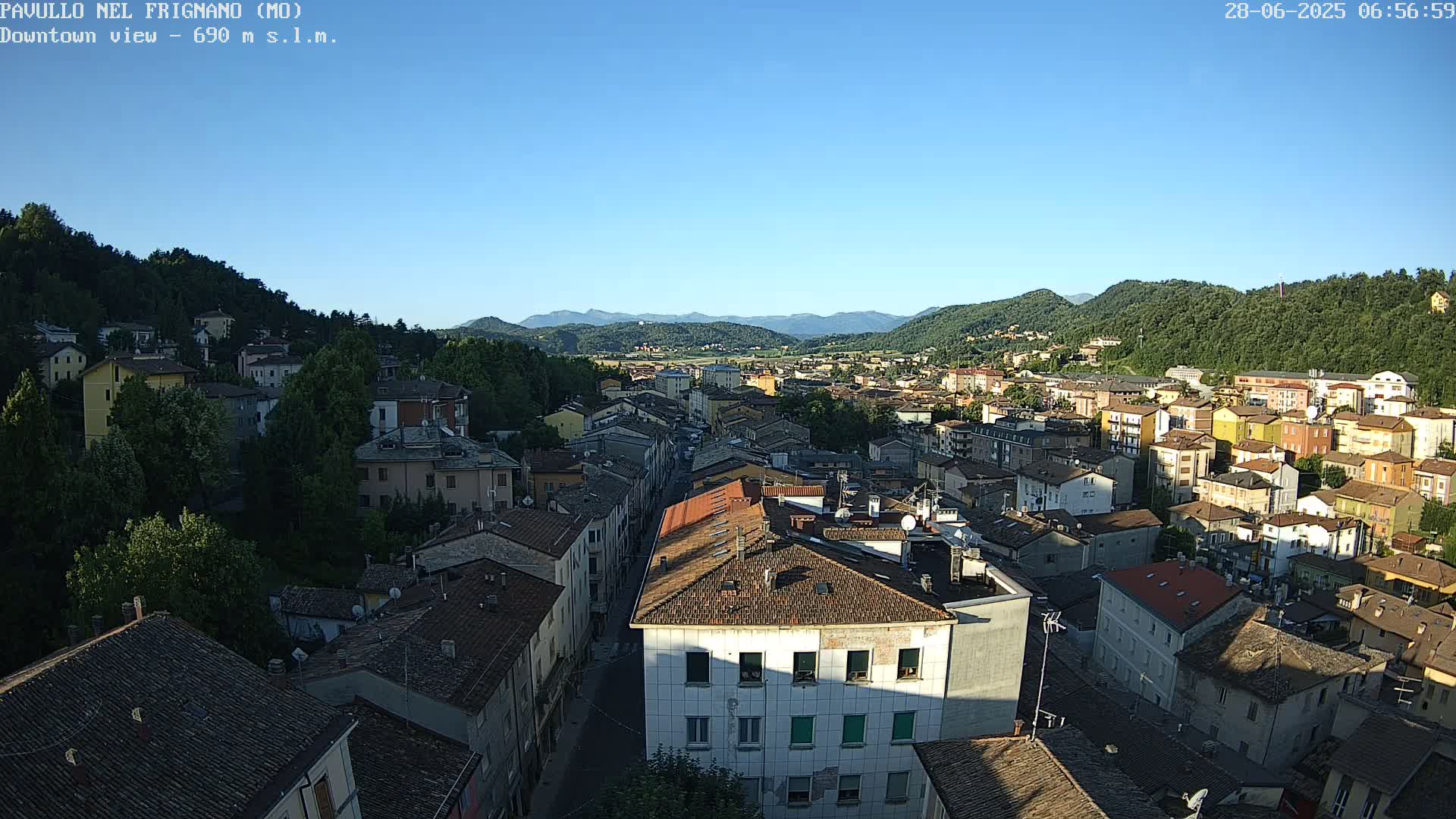 Pavullo nel Frignano, Historic Center Live Cam - Modena, Emilia - Romagna, Italy