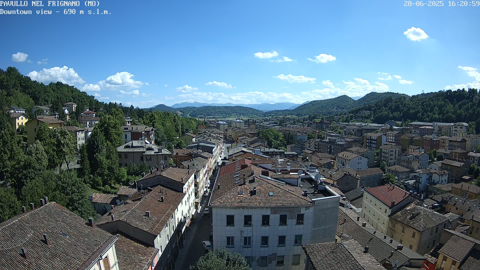 Pavullo nel Frignano, Historic Center Live Cam - Modena, Emilia - Romagna, Italy