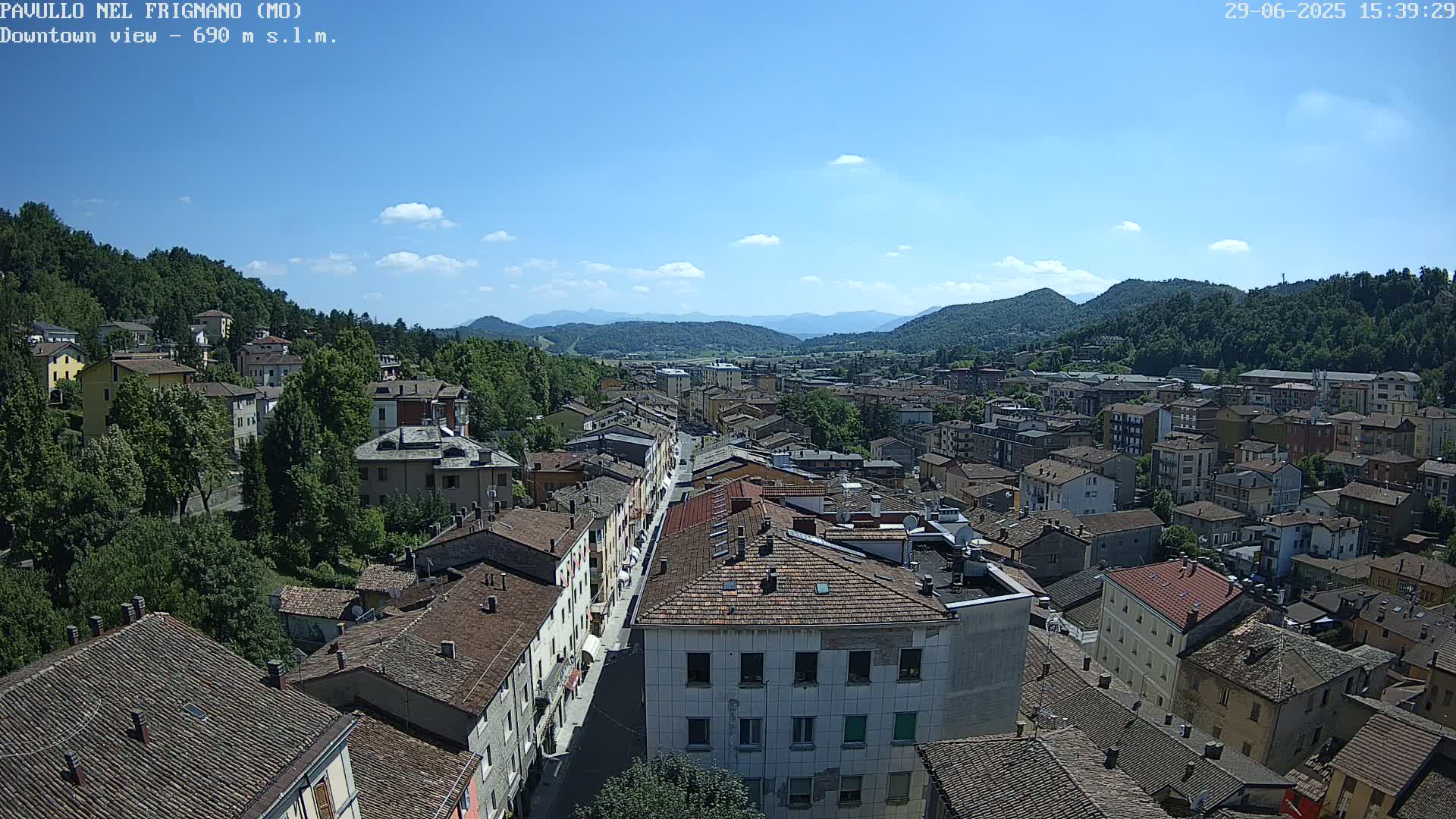 Pavullo nel Frignano, Historic Center Live Cam - Modena, Emilia - Romagna, Italy