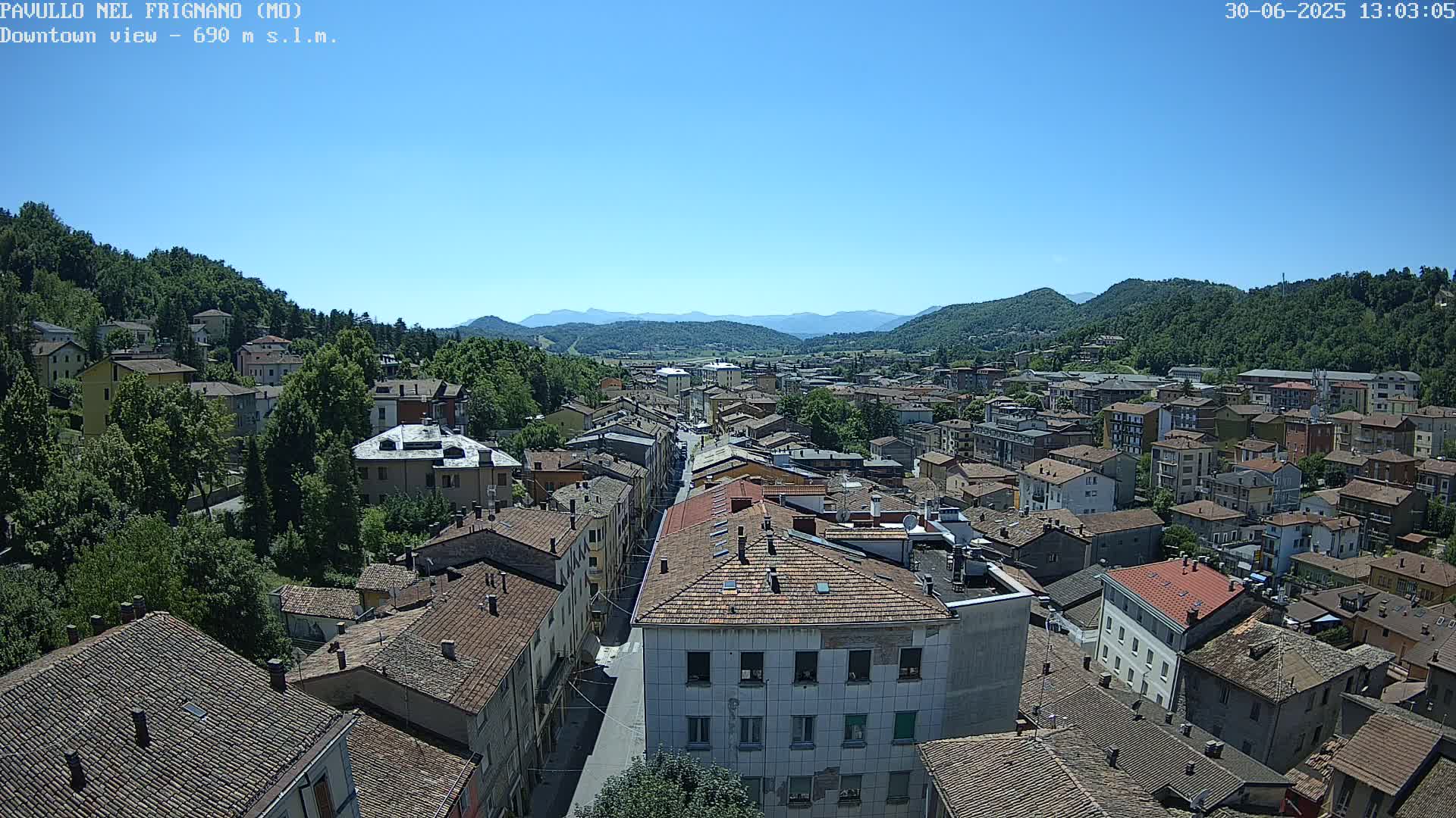 Pavullo nel Frignano, Historic Center Live Cam - Modena, Emilia - Romagna, Italy