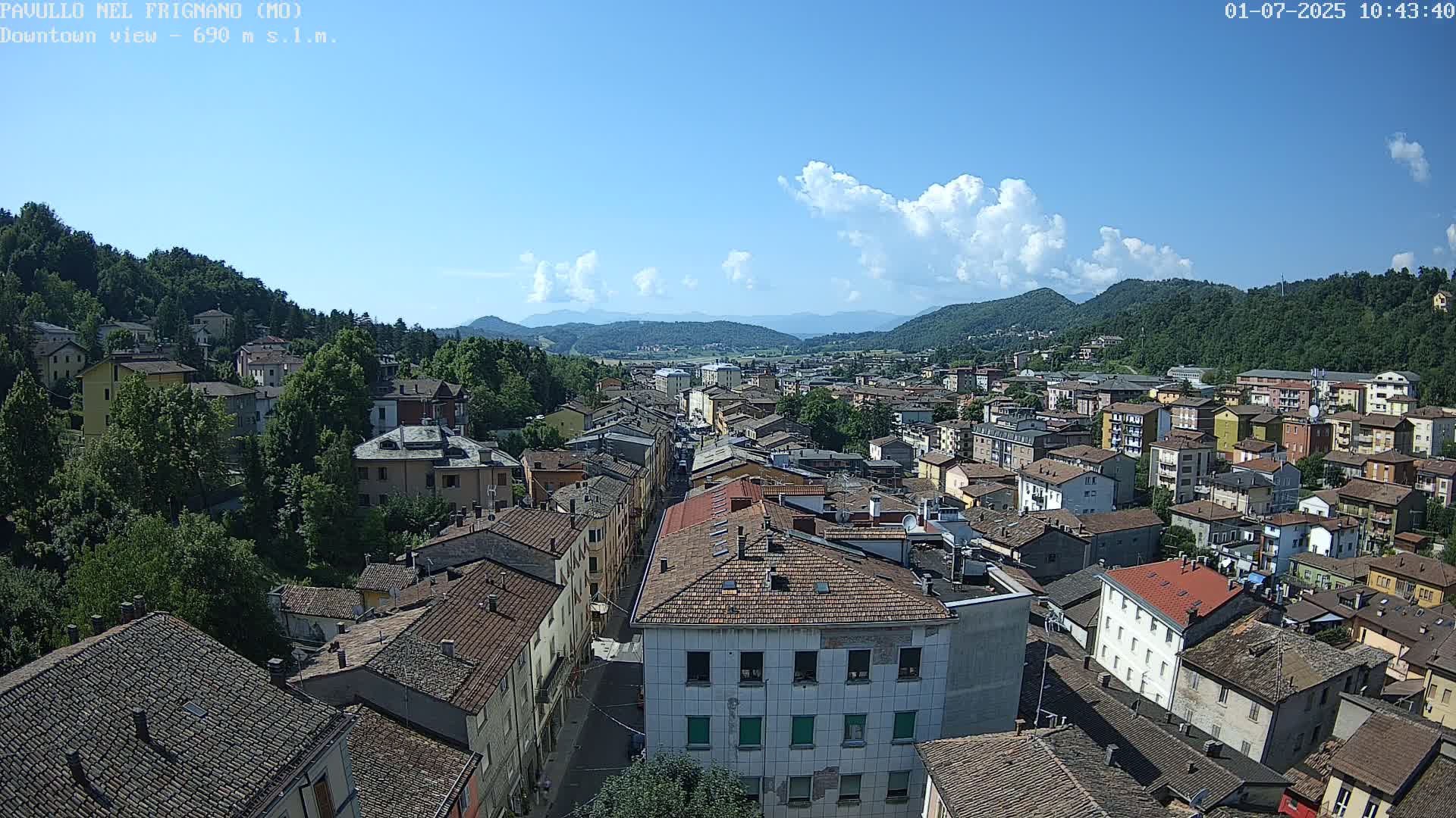 Pavullo nel Frignano, Historic Center Live Cam - Modena, Emilia - Romagna, Italy