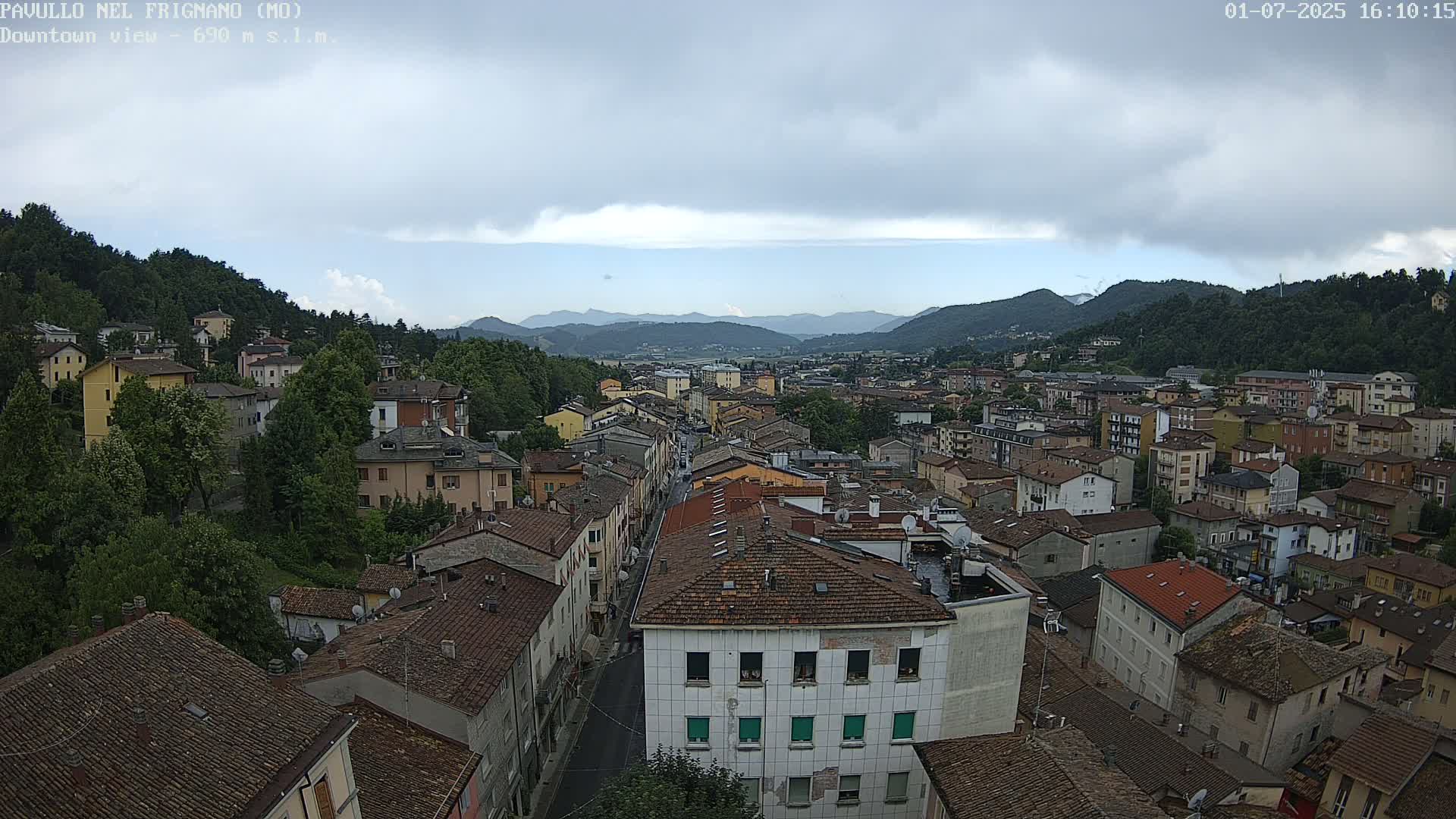 Pavullo nel Frignano, Historic Center Live Cam - Modena, Emilia - Romagna, Italy