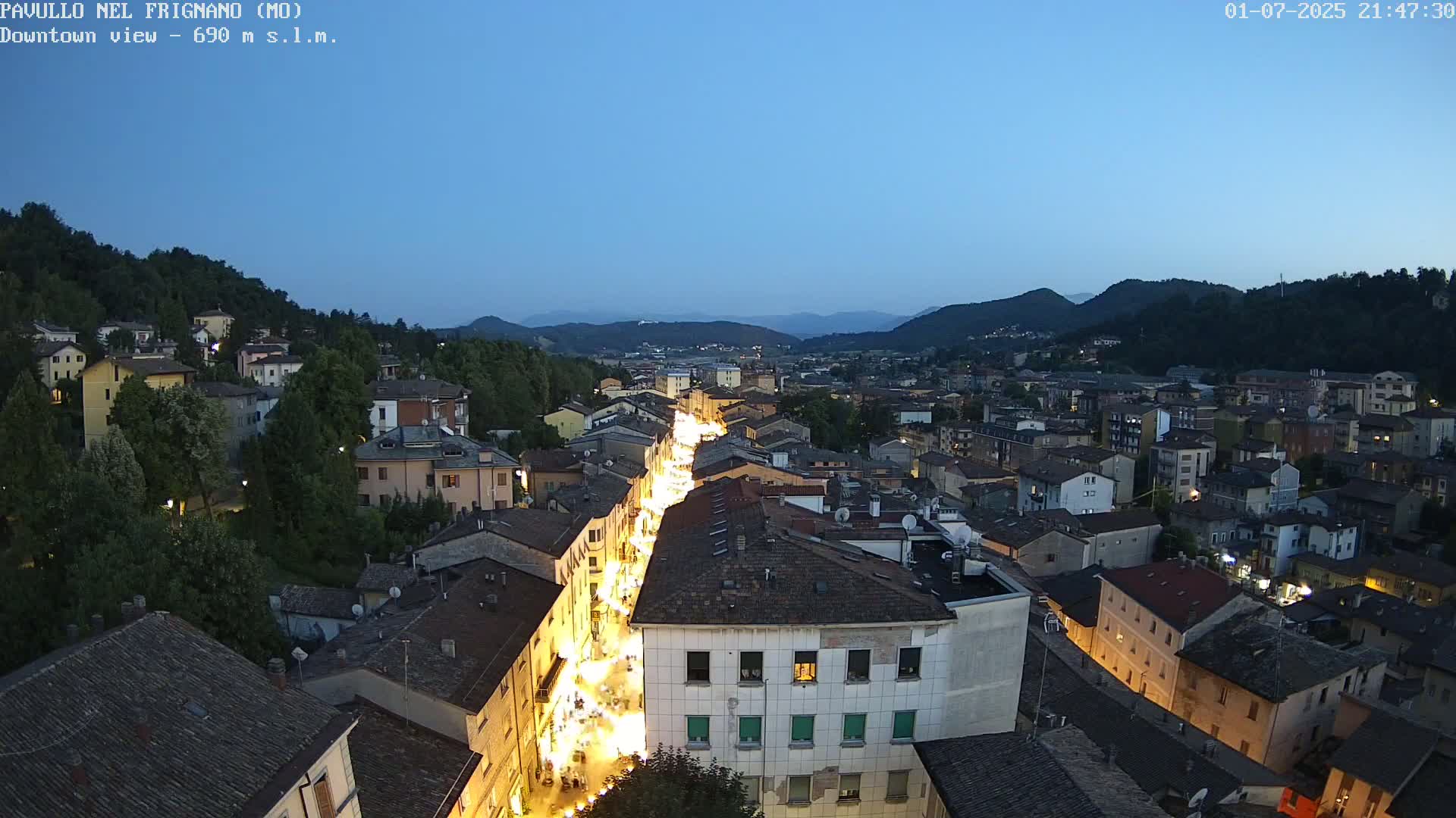 Pavullo nel Frignano, Historic Center Live Cam - Modena, Emilia - Romagna, Italy