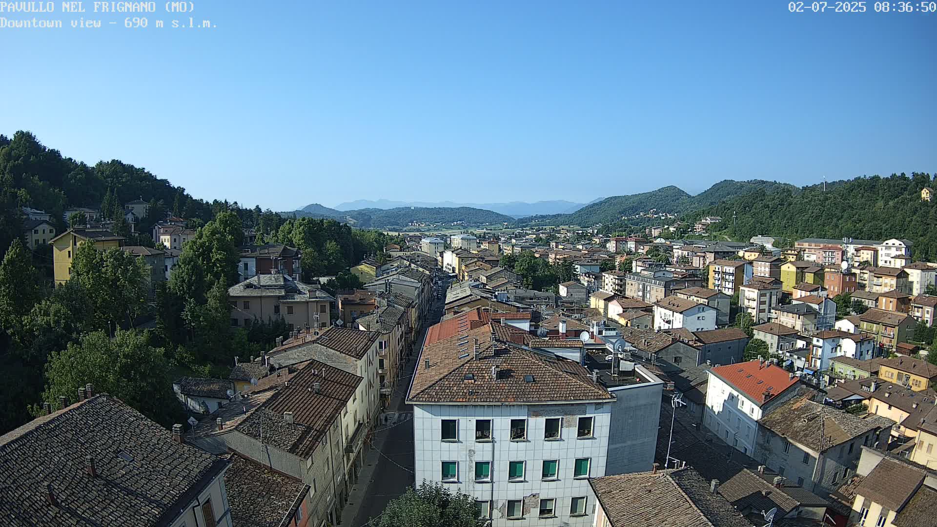 Pavullo nel Frignano, Historic Center Live Cam - Modena, Emilia - Romagna, Italy