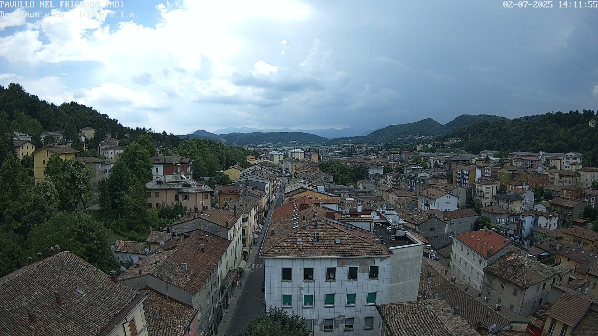 Pavullo nel Frignano, Historic Center Live Cam - Modena, Emilia - Romagna, Italy