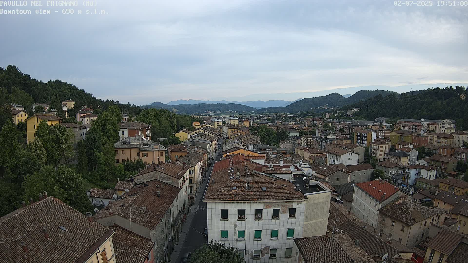 Pavullo nel Frignano, Historic Center Live Cam - Modena, Emilia - Romagna, Italy