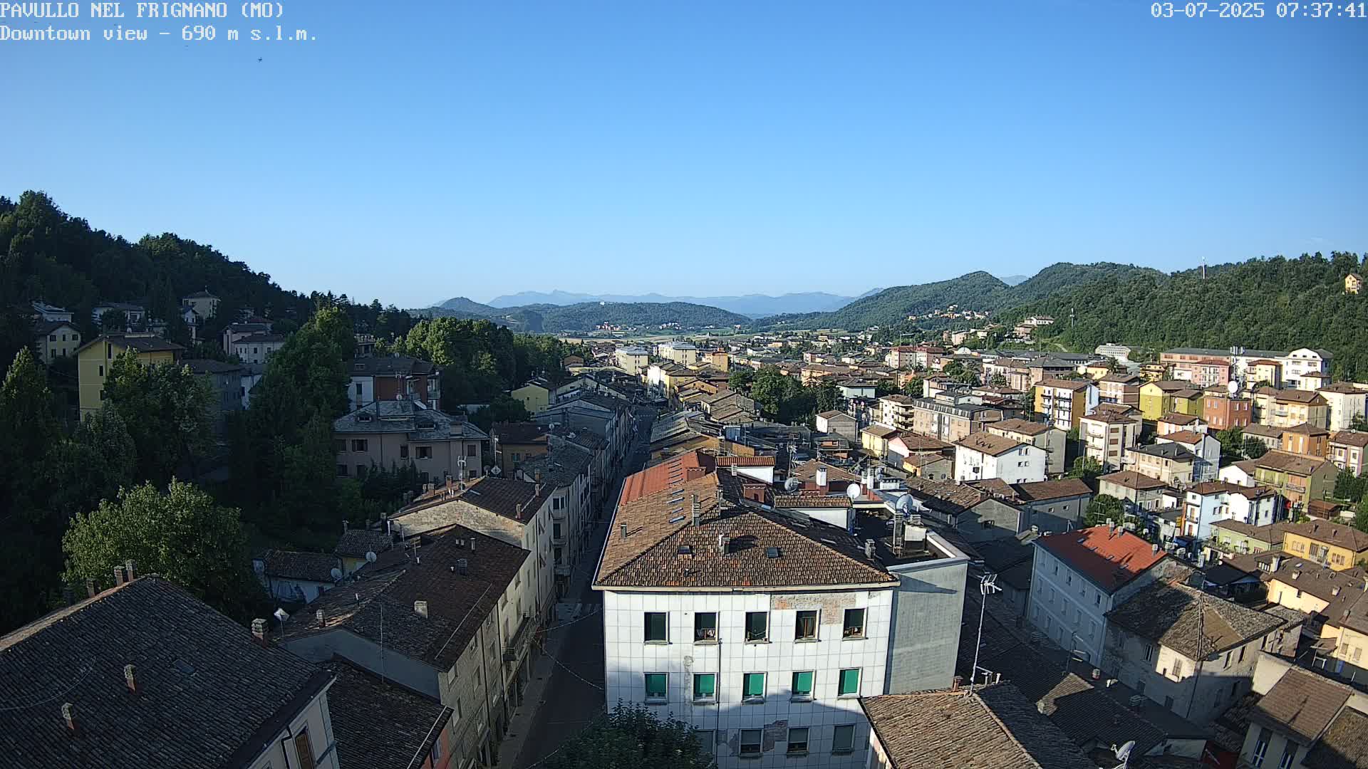 Pavullo nel Frignano, Historic Center Live Cam - Modena, Emilia - Romagna, Italy