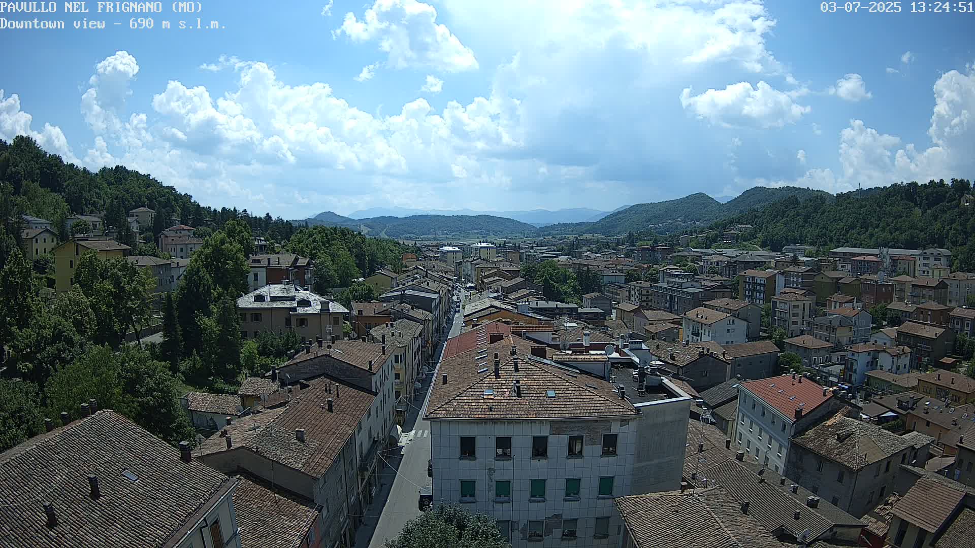 Pavullo nel Frignano, Historic Center Live Cam - Modena, Emilia - Romagna, Italy