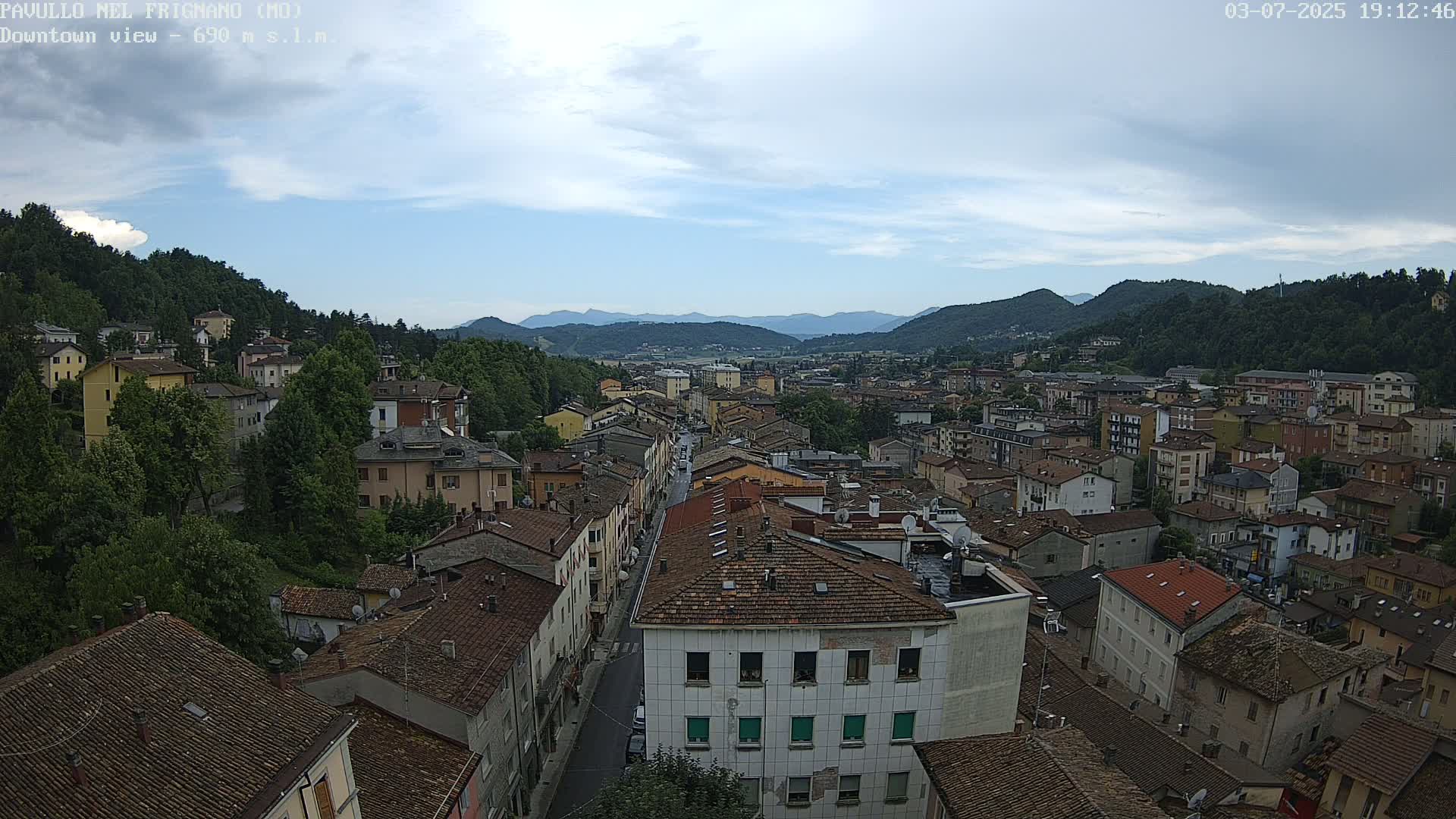 Pavullo nel Frignano, Historic Center Live Cam - Modena, Emilia - Romagna, Italy
