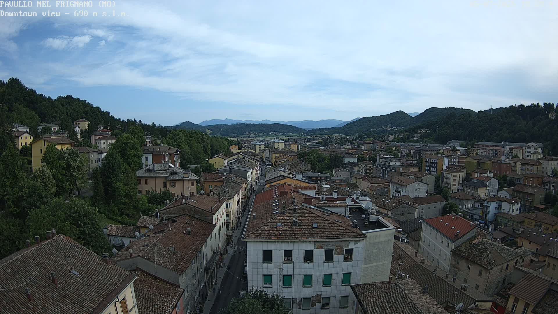 Pavullo nel Frignano, Historic Center Live Cam - Modena, Emilia - Romagna, Italy