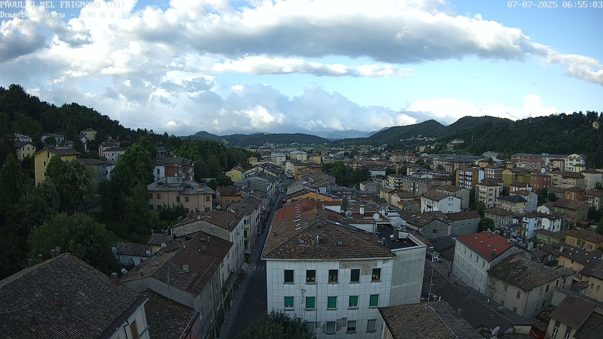 Pavullo nel Frignano, Historic Center Live Cam - Modena, Emilia - Romagna, Italy