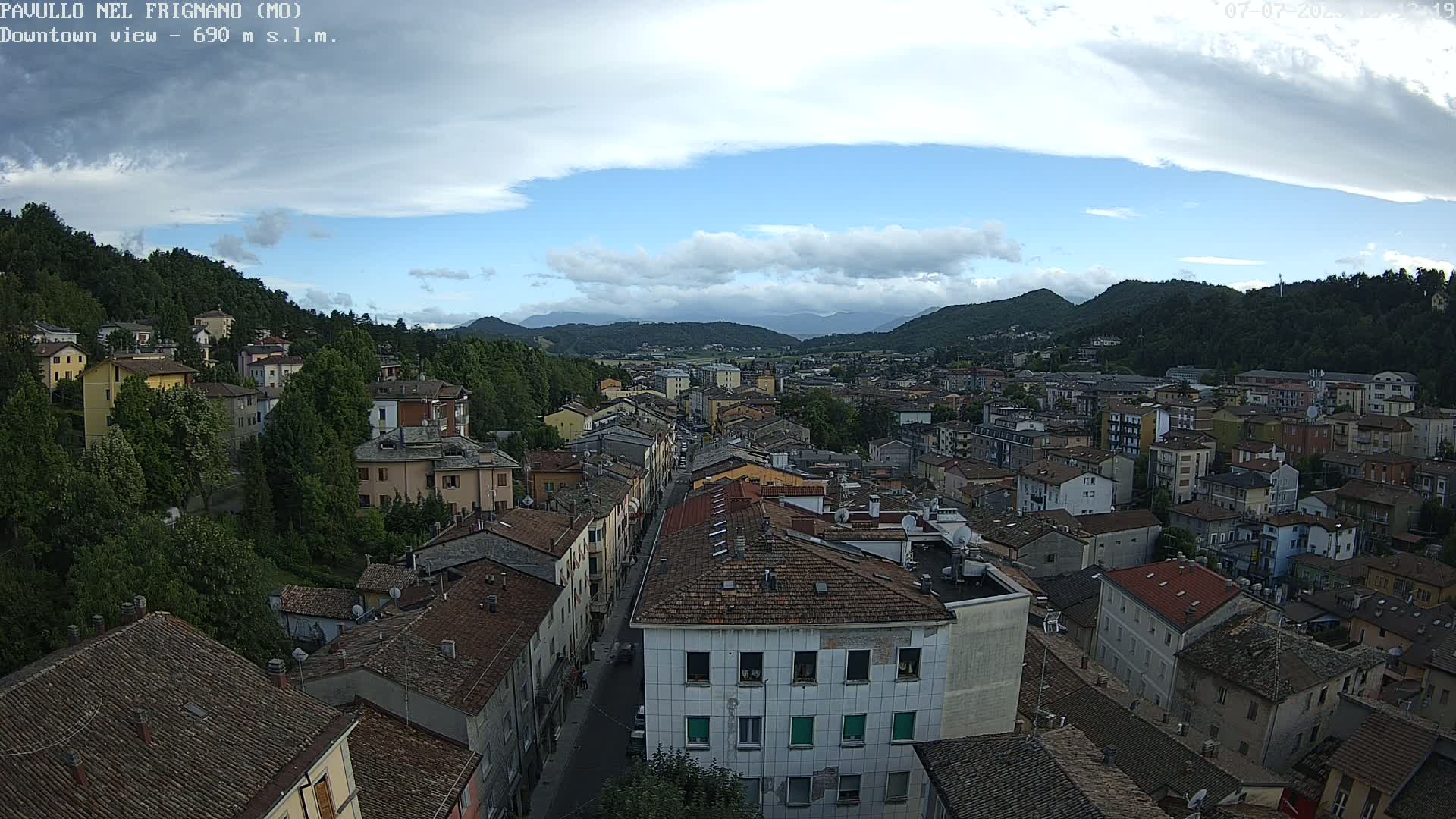 Pavullo nel Frignano, Historic Center Live Cam - Modena, Emilia - Romagna, Italy