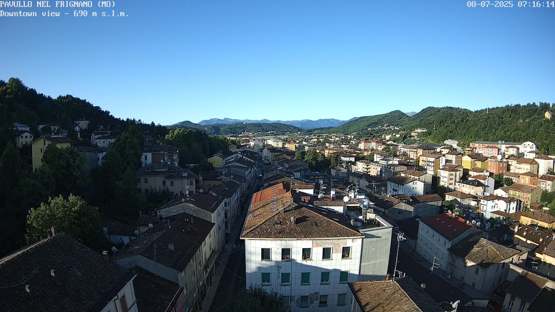 Pavullo nel Frignano, Historic Center Live Cam - Modena, Emilia - Romagna, Italy