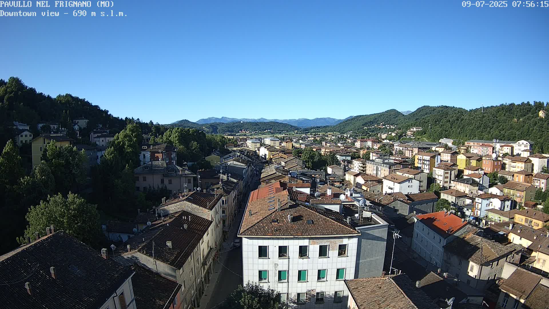 Pavullo nel Frignano, Historic Center Live Cam - Modena, Emilia - Romagna, Italy