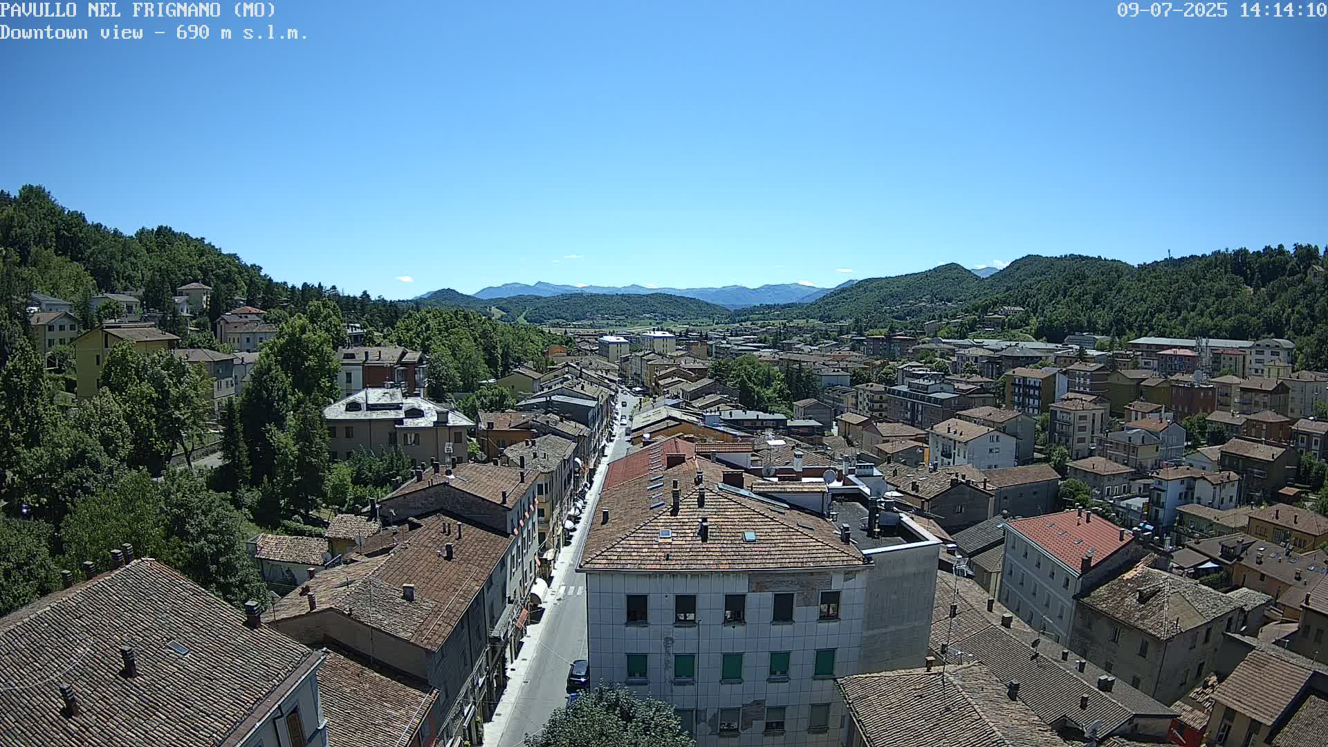 Pavullo nel Frignano, Historic Center Live Cam - Modena, Emilia - Romagna, Italy