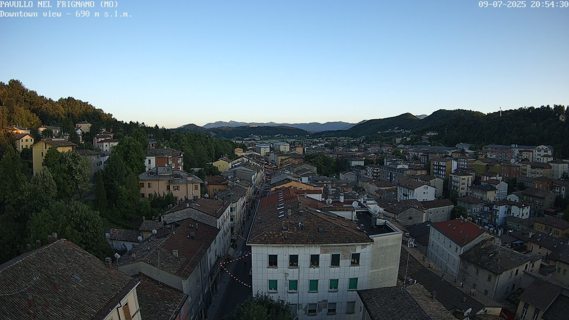 Pavullo nel Frignano, Historic Center Live Cam - Modena, Emilia - Romagna, Italy