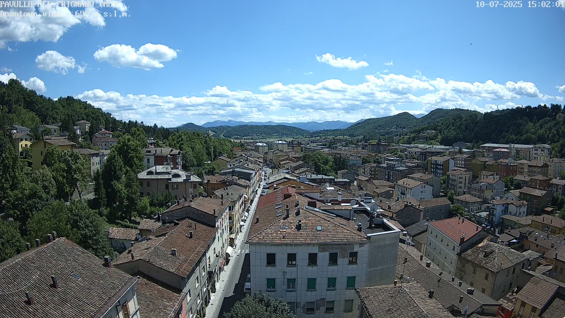 Pavullo nel Frignano, Historic Center Live Cam - Modena, Emilia - Romagna, Italy