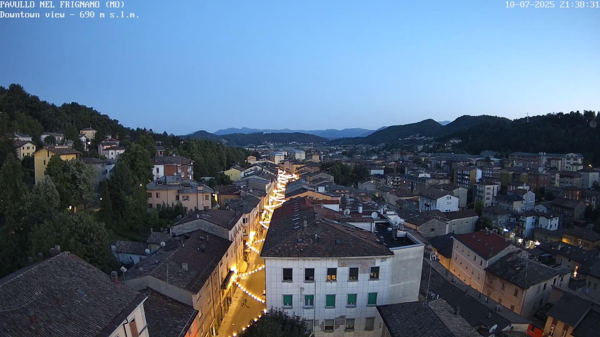 Pavullo nel Frignano, Historic Center Live Cam - Modena, Emilia - Romagna, Italy
