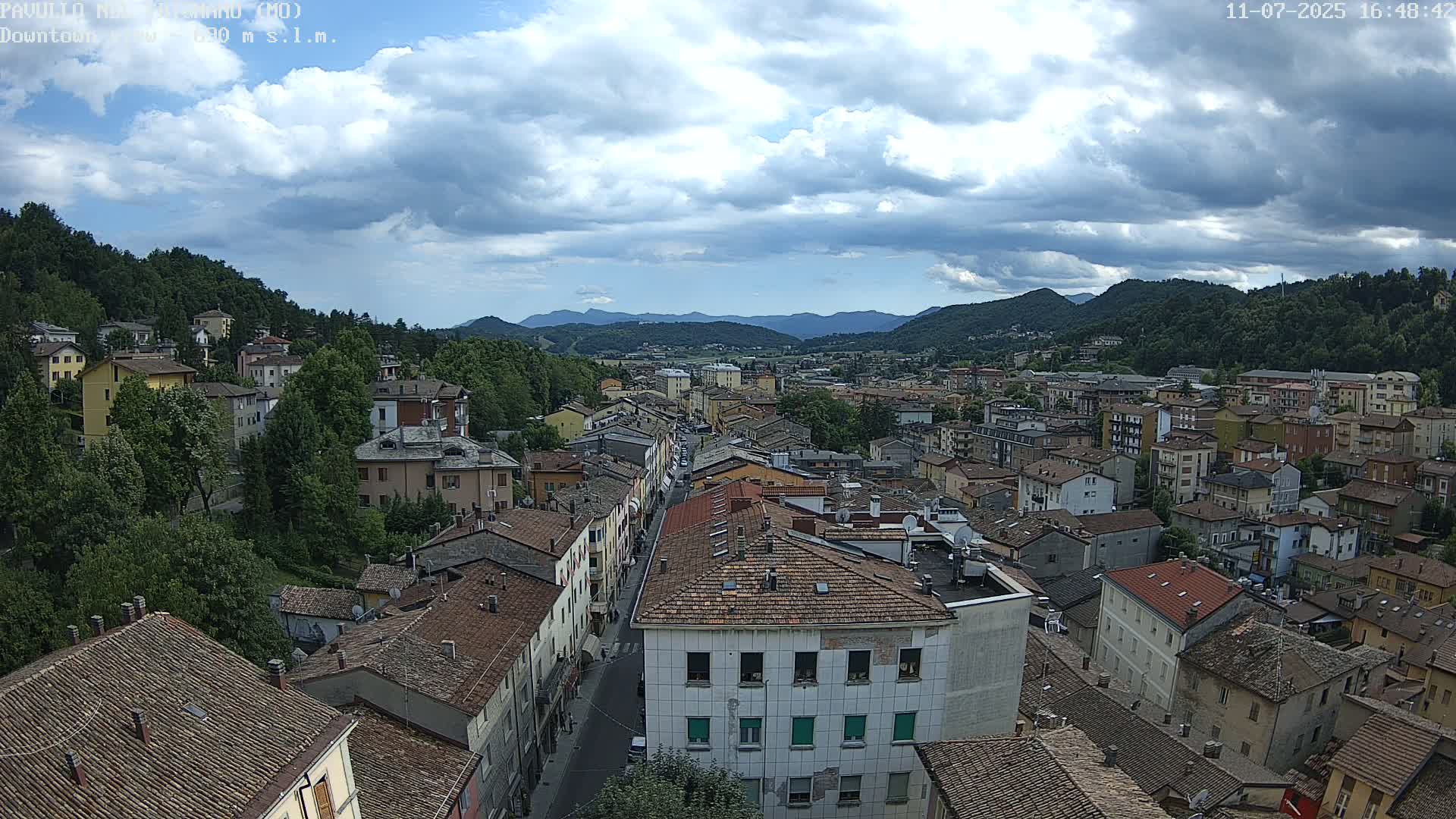Pavullo nel Frignano, Historic Center Live Cam - Modena, Emilia - Romagna, Italy