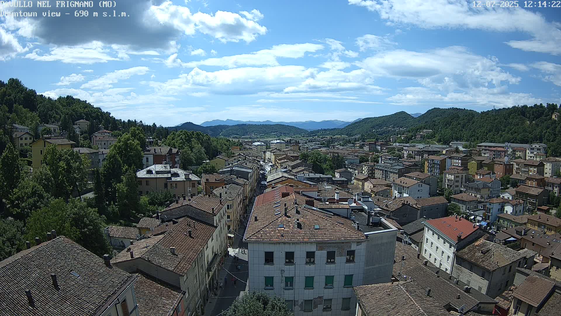 Pavullo nel Frignano, Historic Center Live Cam - Modena, Emilia - Romagna, Italy