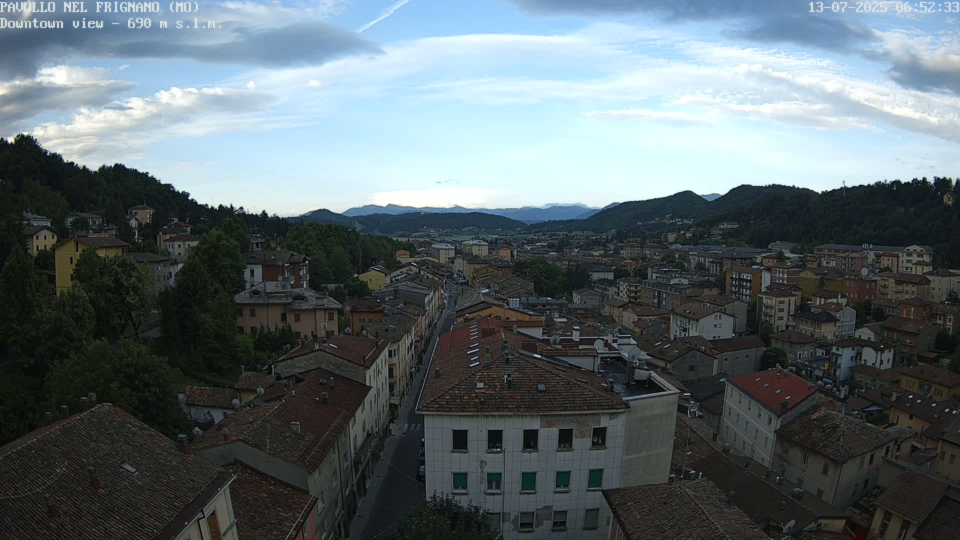 Pavullo nel Frignano, Historic Center Live Cam - Modena, Emilia - Romagna, Italy