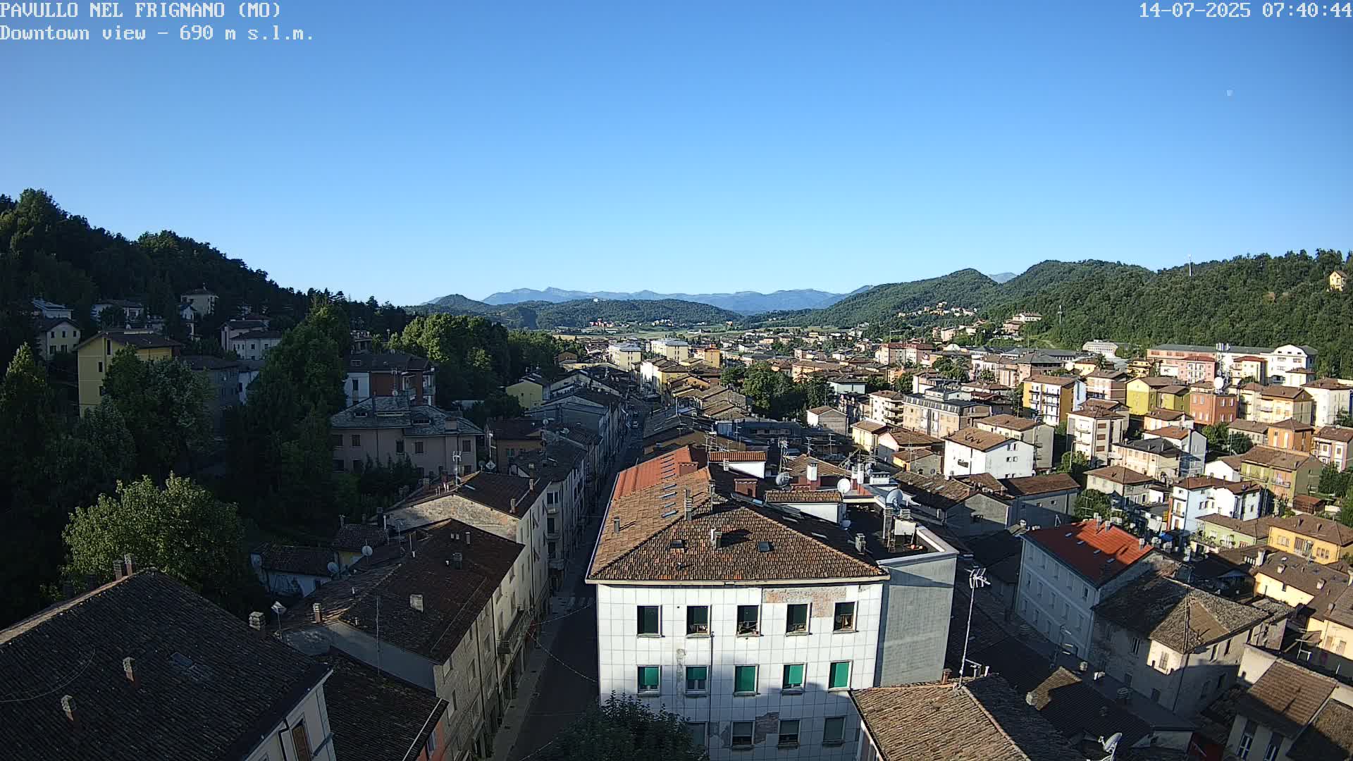 Pavullo nel Frignano, Historic Center Live Cam - Modena, Emilia - Romagna, Italy