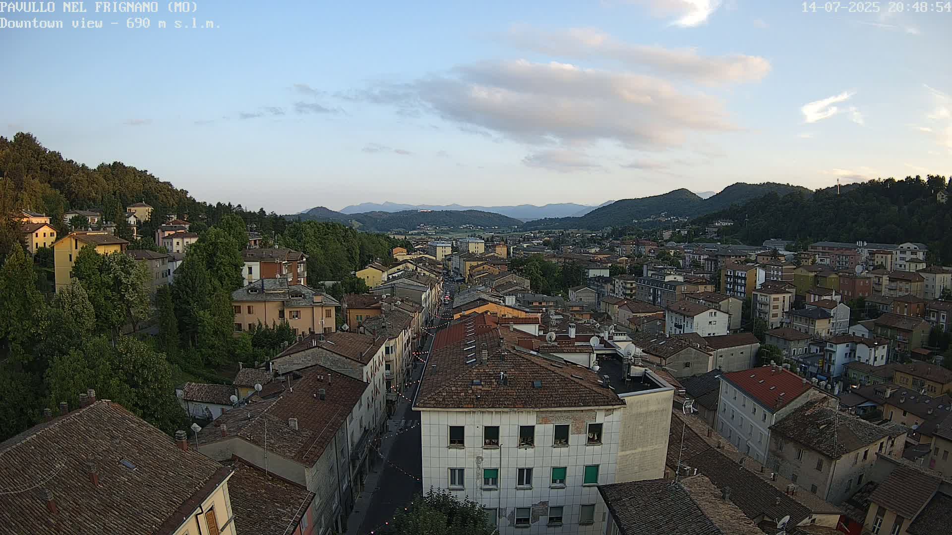 Pavullo nel Frignano, Historic Center Live Cam - Modena, Emilia - Romagna, Italy