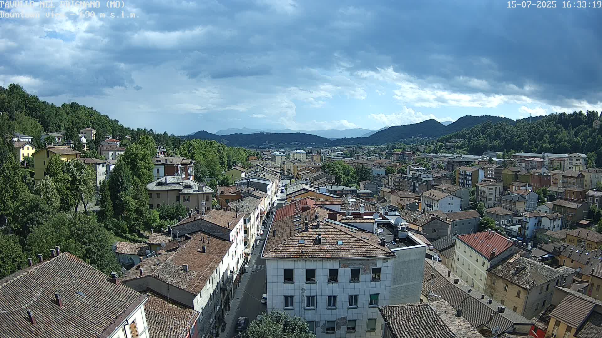 Pavullo nel Frignano, Historic Center Live Cam - Modena, Emilia - Romagna, Italy