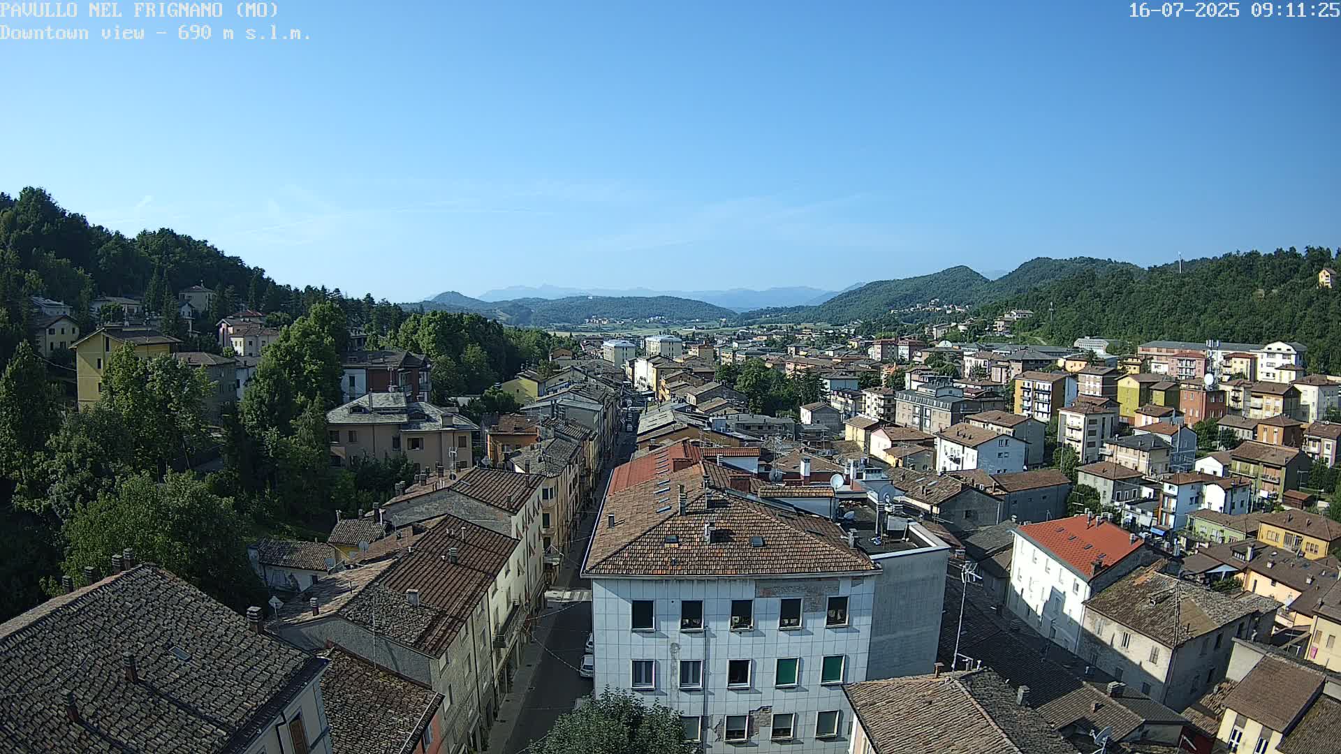 Pavullo nel Frignano, Historic Center Live Cam - Modena, Emilia - Romagna, Italy