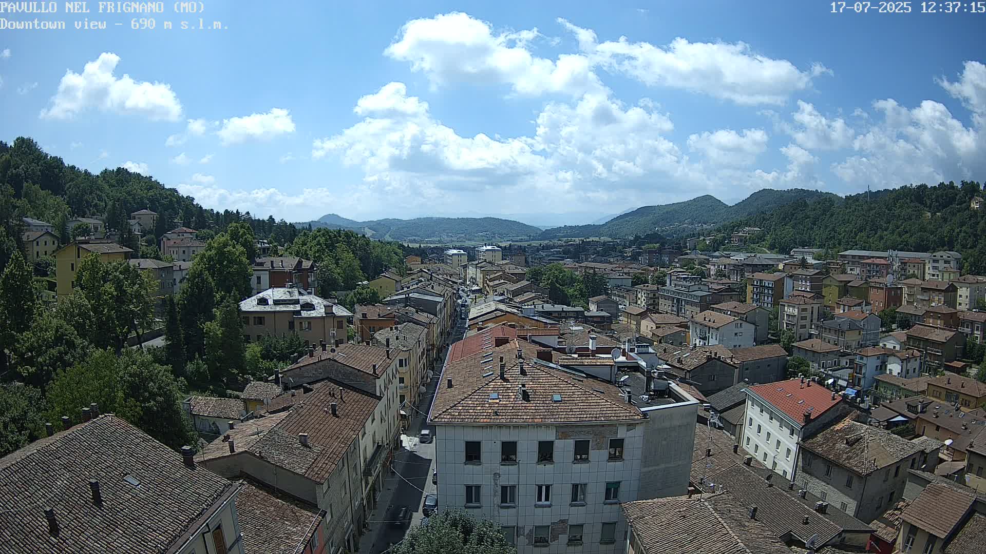 Pavullo nel Frignano, Historic Center Live Cam - Modena, Emilia - Romagna, Italy