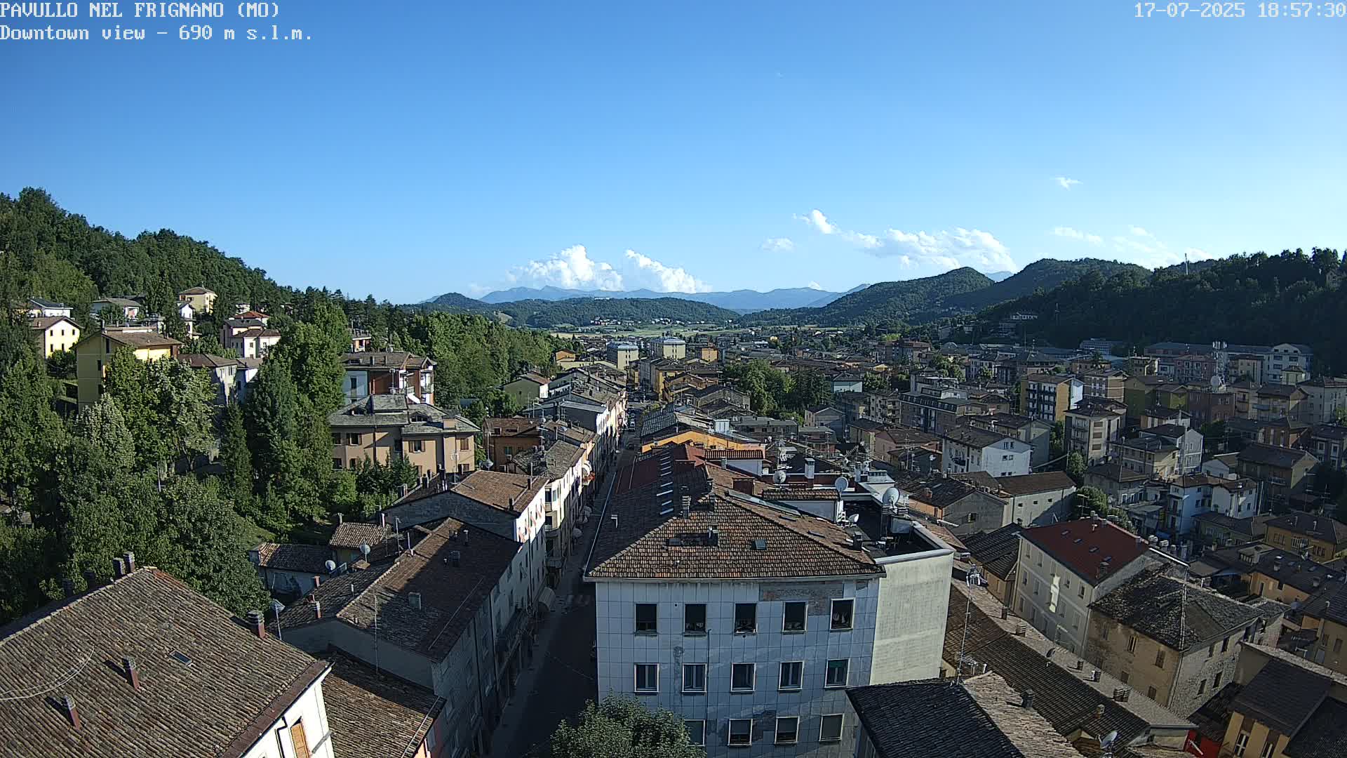 Pavullo nel Frignano, Historic Center Live Cam - Modena, Emilia - Romagna, Italy