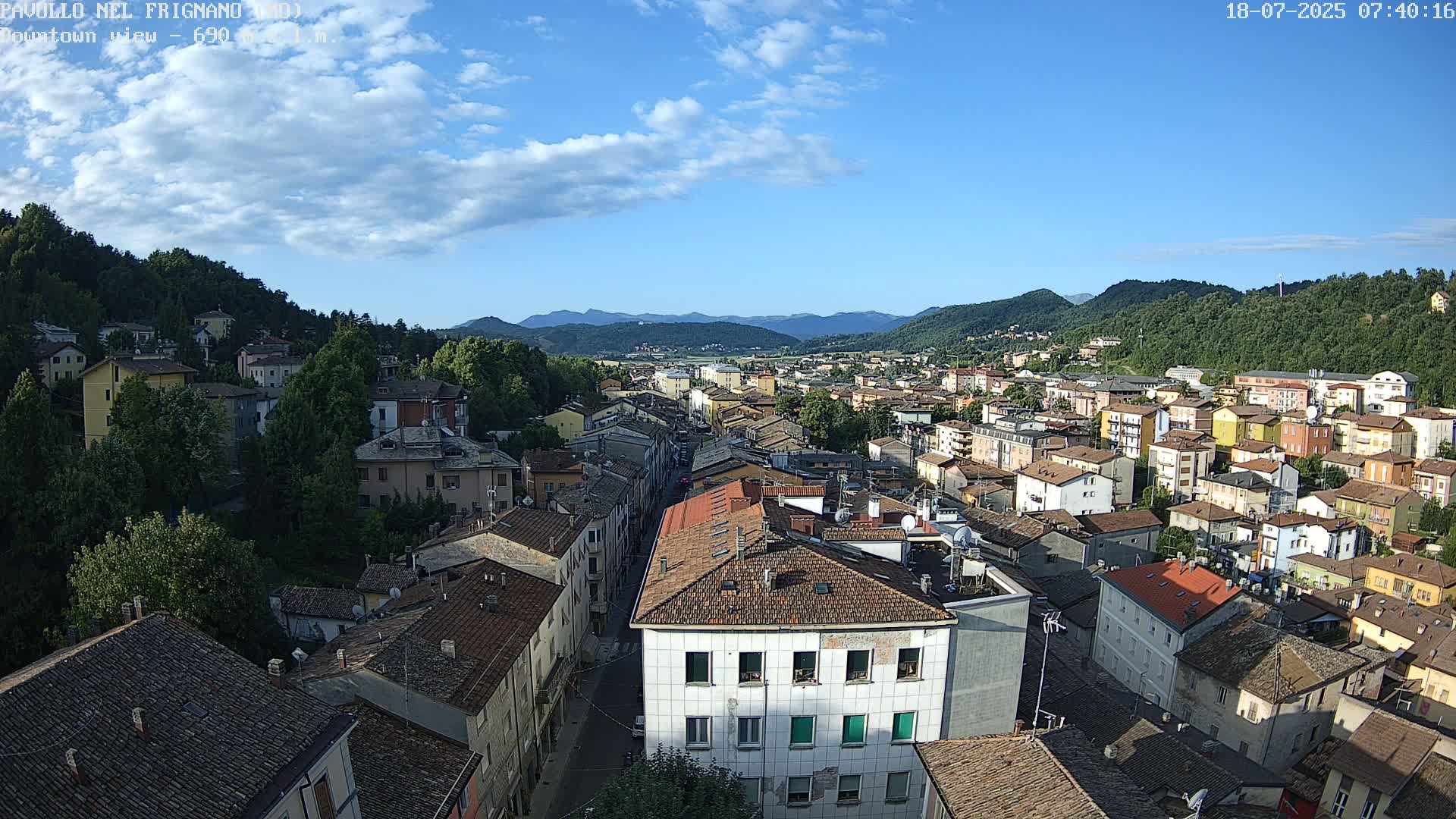 Pavullo nel Frignano, Historic Center Live Cam - Modena, Emilia - Romagna, Italy