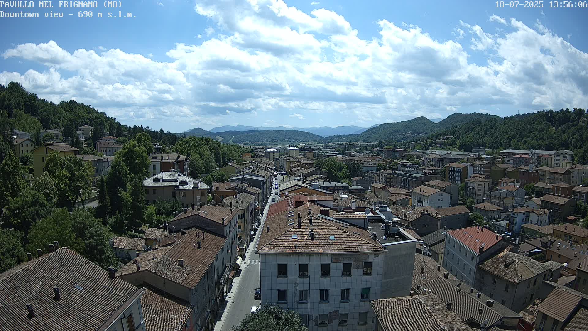 Pavullo nel Frignano, Historic Center Live Cam - Modena, Emilia - Romagna, Italy