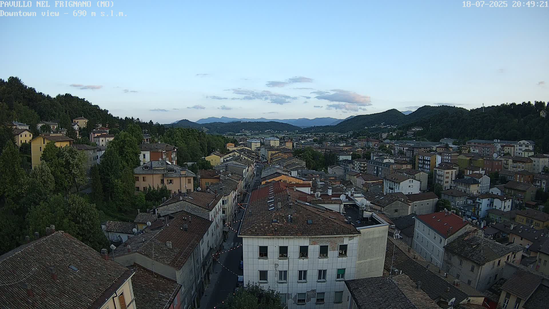 Pavullo nel Frignano, Historic Center Live Cam - Modena, Emilia - Romagna, Italy