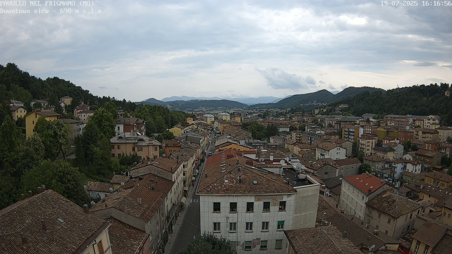 Pavullo nel Frignano, Historic Center Live Cam - Modena, Emilia - Romagna, Italy