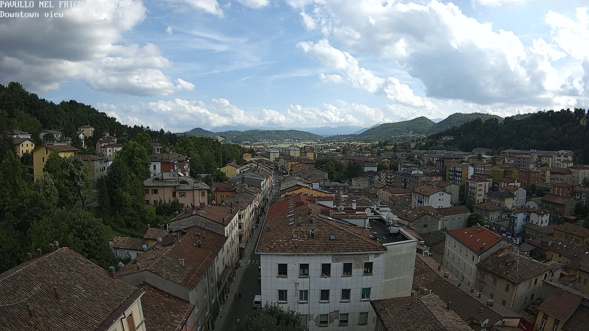 Pavullo nel Frignano, Historic Center Live Cam - Modena, Emilia - Romagna, Italy