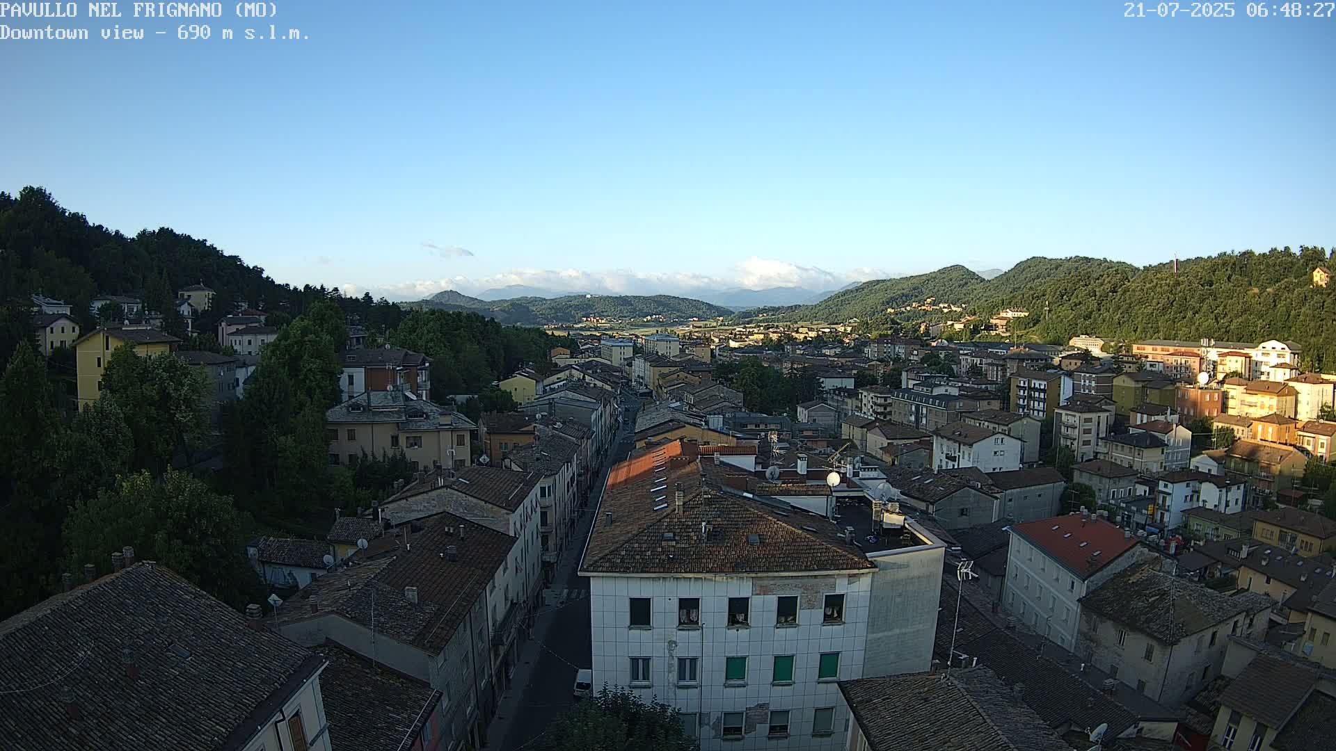 Pavullo nel Frignano, Historic Center Live Cam - Modena, Emilia - Romagna, Italy