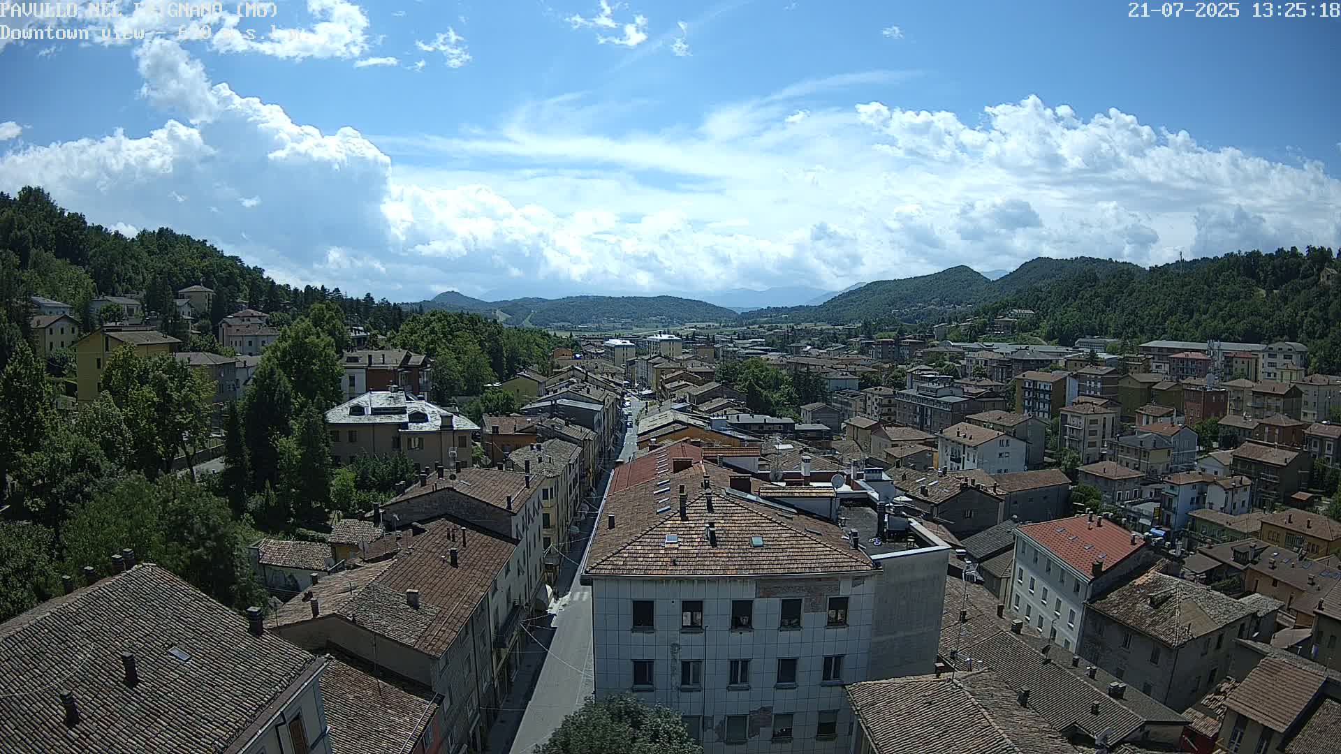Pavullo nel Frignano, Historic Center Live Cam - Modena, Emilia - Romagna, Italy