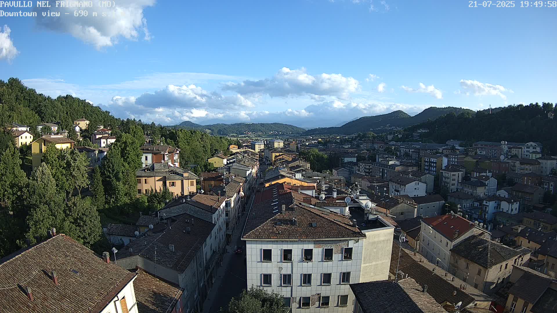 Pavullo nel Frignano, Historic Center Live Cam - Modena, Emilia - Romagna, Italy